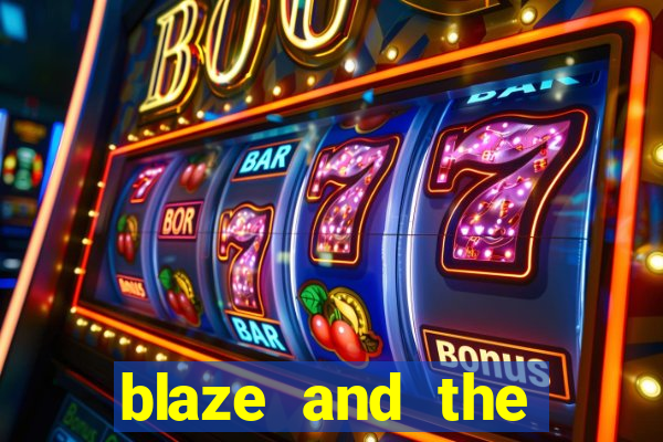 blaze and the monster machines logo font